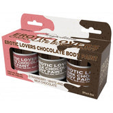 Hott Products Chocolate Lovers Neapolitan Body Paints Default Title Party Gifts and Novelties